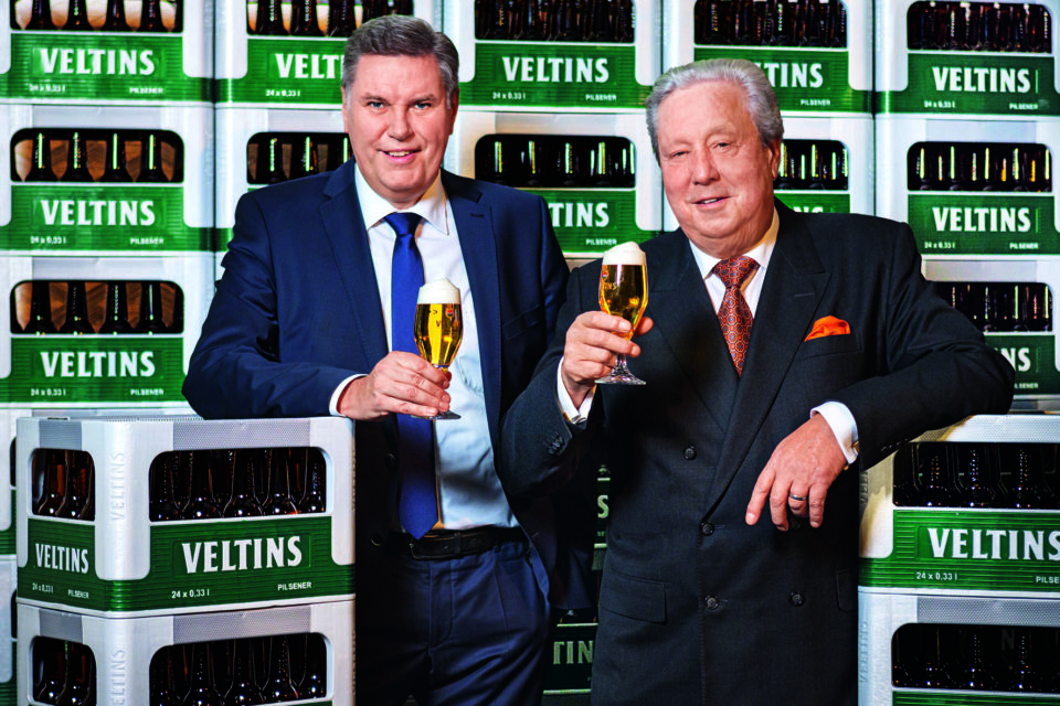 Veltins setzt auf Wachstumskurs und legt im Halbjahr um 4,1% zu